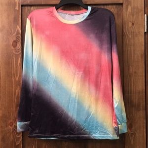 Multi-color Tie dye top
